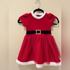 Red Santa Dress Costume for Kids - WILL SHIP DAY OF